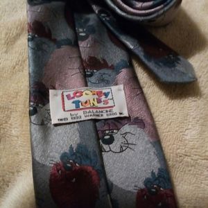 Looney Tunes Taz Necktie - Vintage 1992